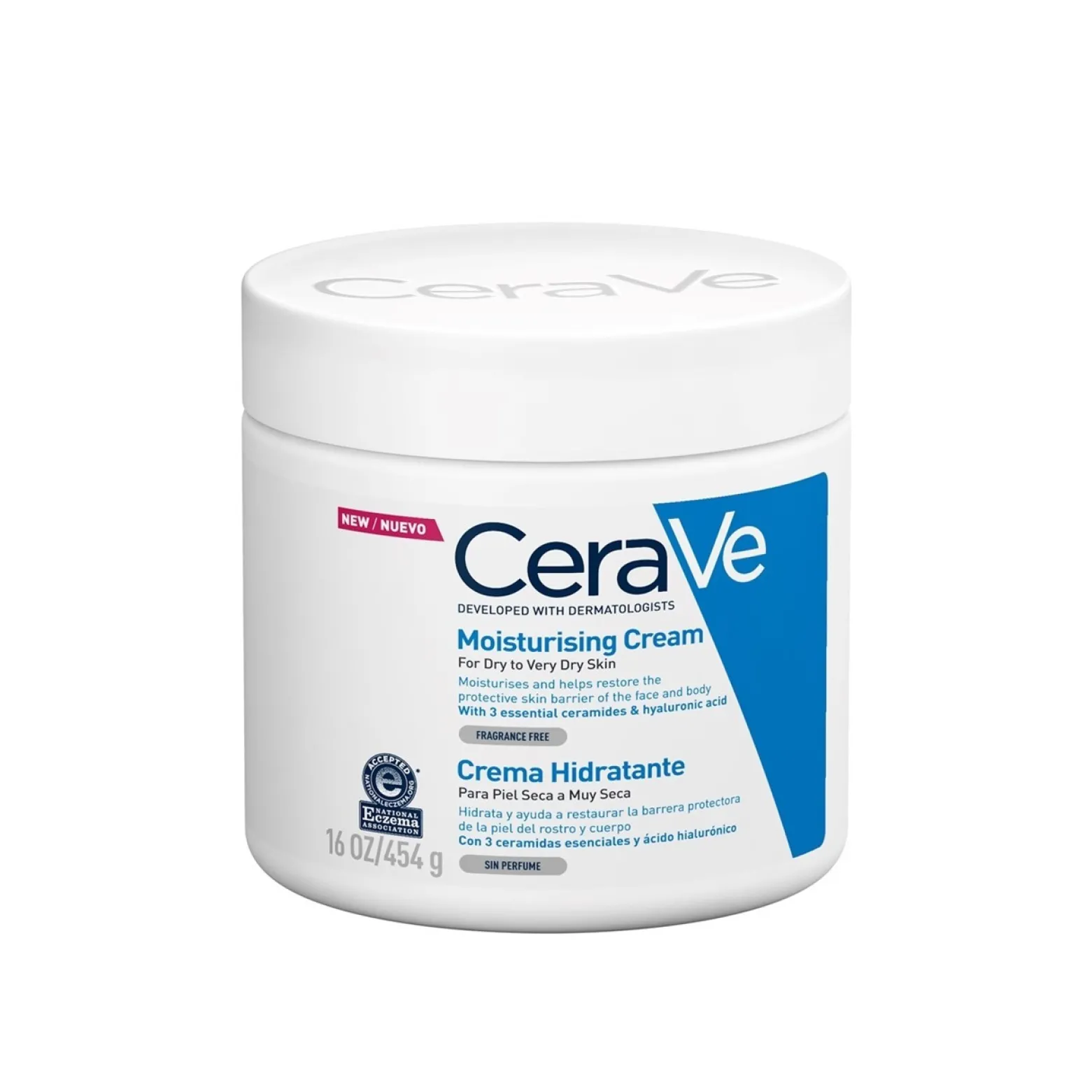 CeraVe Moisturizing Cream Dry to Very Dry Skin 454g (16.01oz)