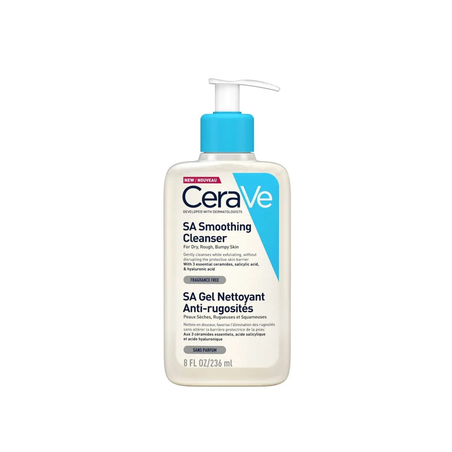 CeraVe SA Smoothing Salicylic Acid Cleanser Bumpy Skin 236ml (7.98floz)