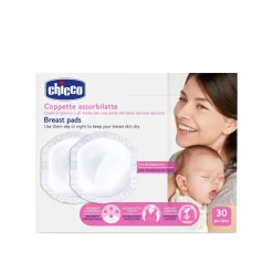 Chicco Absorbent Breast Pads x30