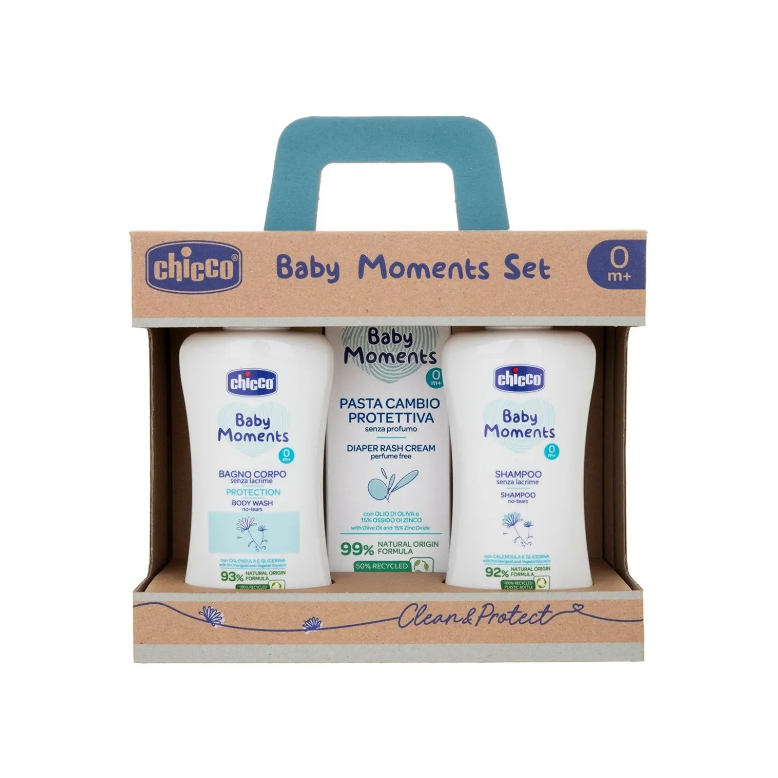 Chicco Baby Moments Clean & Protect Set