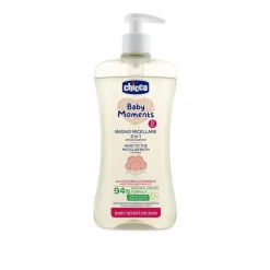 Chicco Baby Moments 2-in-1 Head to Toe Micellar Bath 0m+ 500ml (16.9floz)