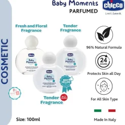 Chicco Baby Moments Sweet Perfumed Water 0m+ 100ml (3.38floz)