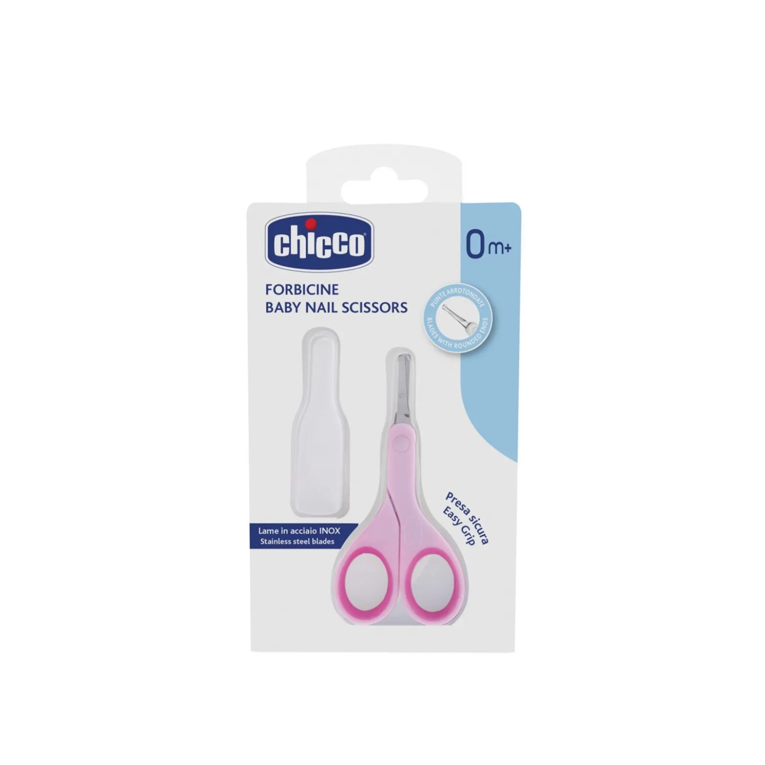 Chicco Baby Nail Scissors 0m+ Pink