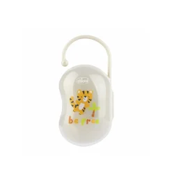 Chicco Easy Box BPA-Free Plastic Double Pacifier Holder 0m+ Grey