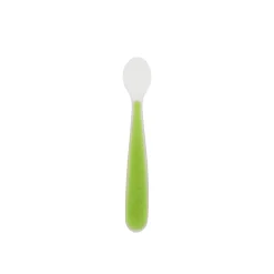 Chicco Mix & Match Softly Silicone Spoon 6m+ Green x1