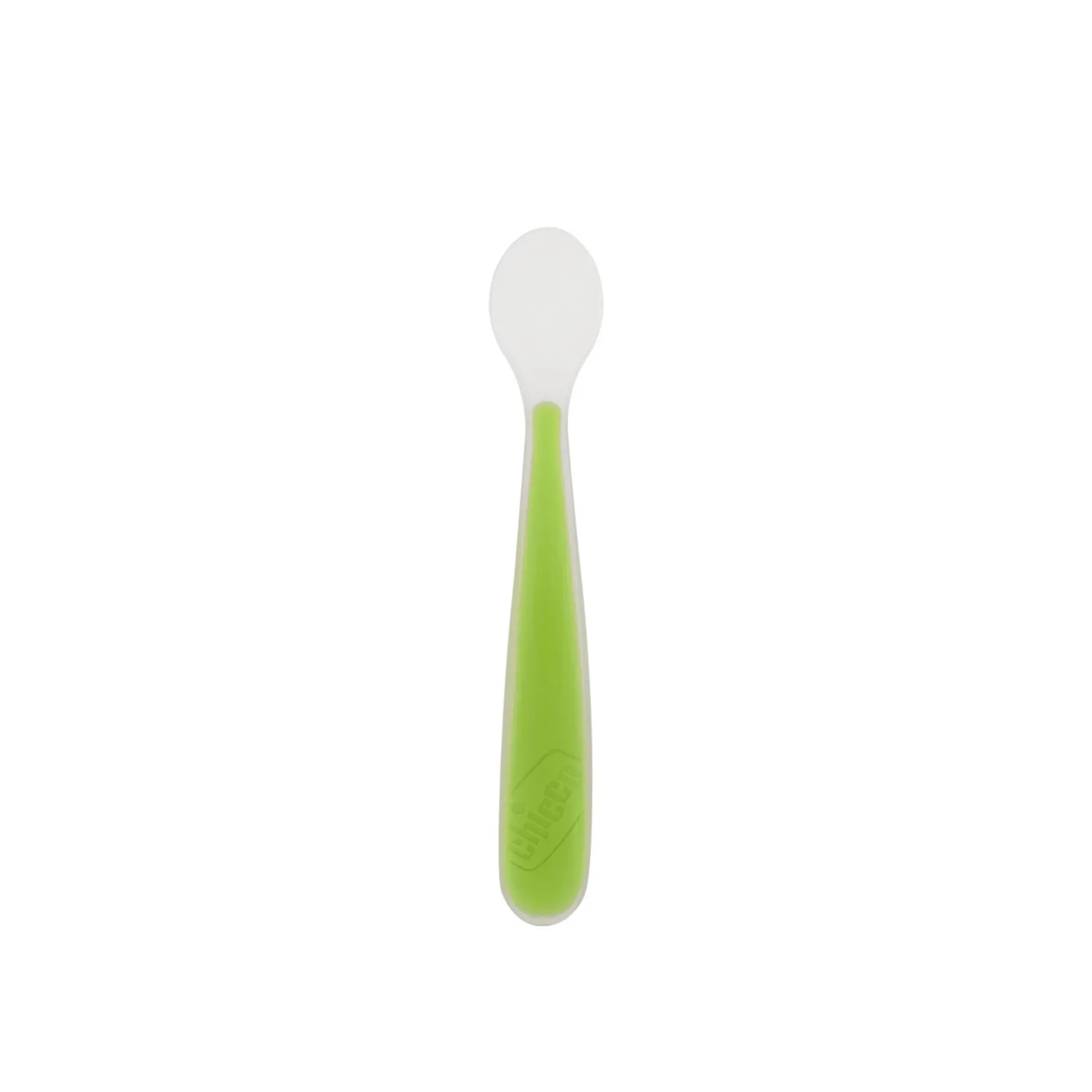 Chicco Mix & Match Softly Silicone Spoon 6m+ Green x1
