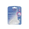 Chicco Natural Feeling Silicone Nipple Medium Flow 2m+ x1