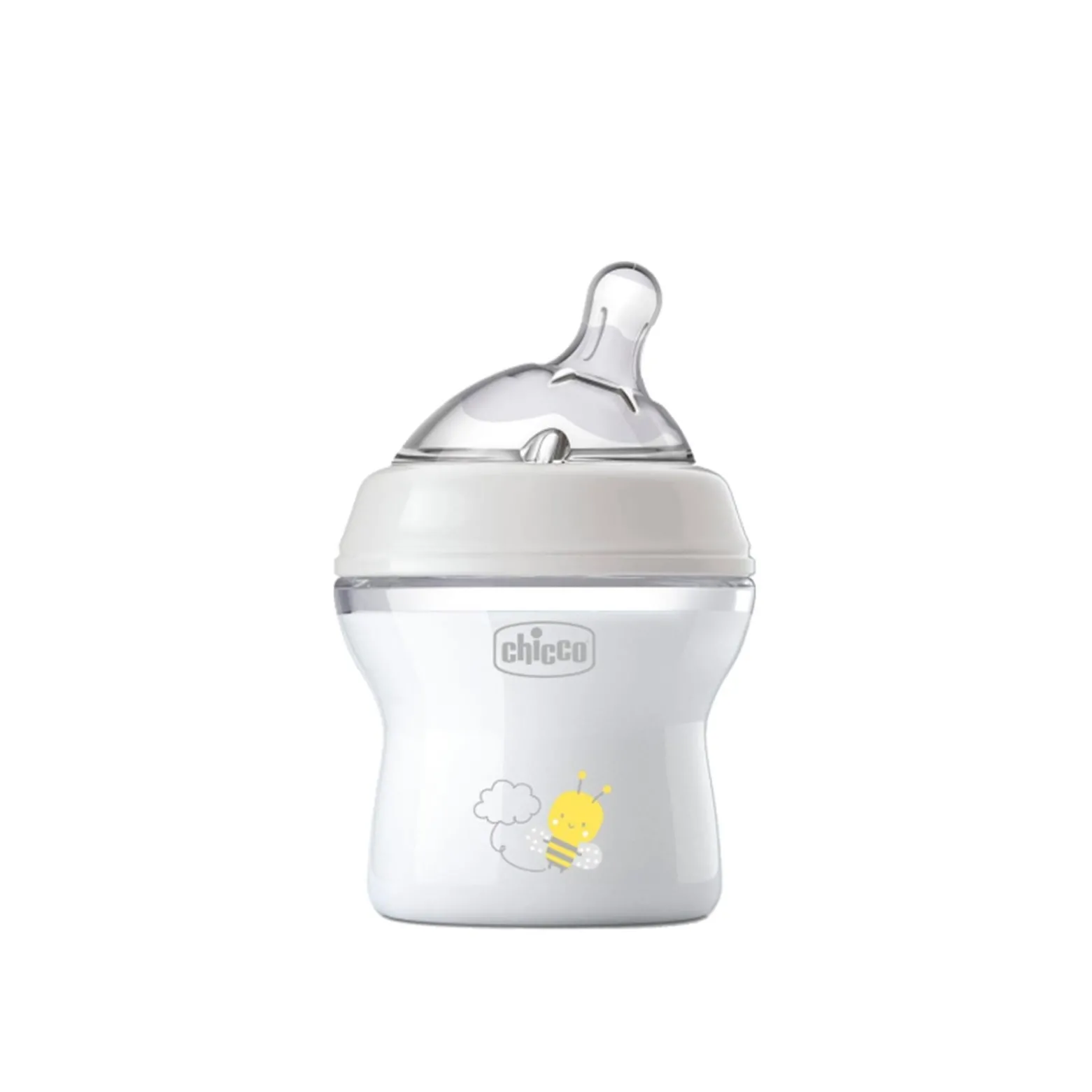 Chicco Natural Feeling Slow Flow BPA-Free Plastic Bottle 0m+ Beige 150ml (5.0floz)