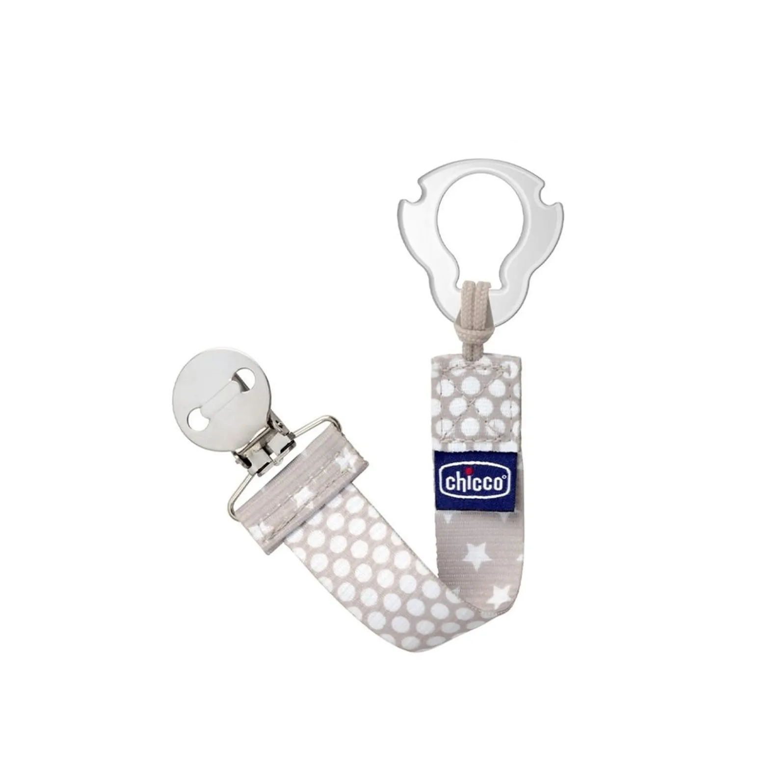 Chicco Pacifier Fashion Clip 0m+ Grey