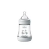 Chicco Perfect 5 Intui-Flow System Baby BPA-Free Plastic Bottle Slow Flow 0m+ Grey 150ml (5floz)