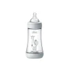 Chicco Perfect 5 Intui-Flow System Baby BPA-Free Plastic Bottle Medium Flow 2m+ Grey 240ml (8floz)