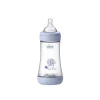 Chicco Perfect 5 Intui-Flow System Baby BPA-Free Plastic Bottle Medium Flow 2m+ Blue 240ml (8floz)