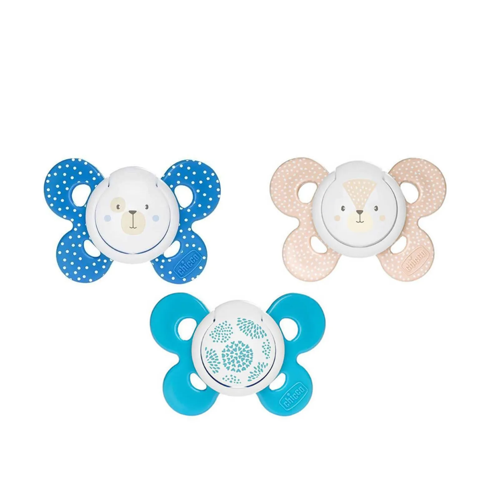Chicco Physio Comfort Pacifier 6-16m Blue x2