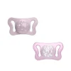 Chicco Physio Micrò Pacifier 0-2m Pink x2