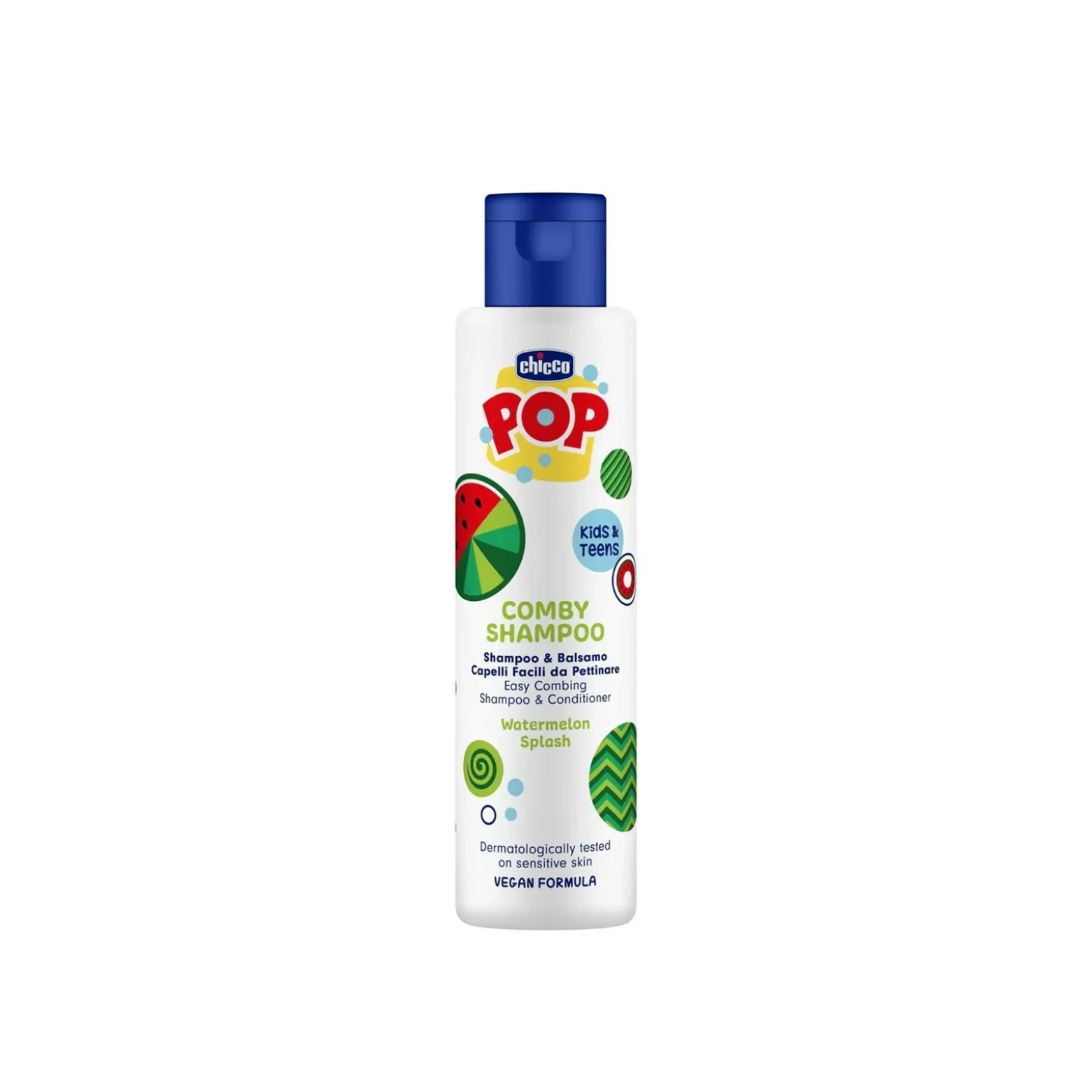 Chicco POP Comby Shampoo Watermelon Splash 250ml (8.45floz)