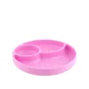 Chicco Take Eat Easy Menu Silicone Plate 12m+ Pink