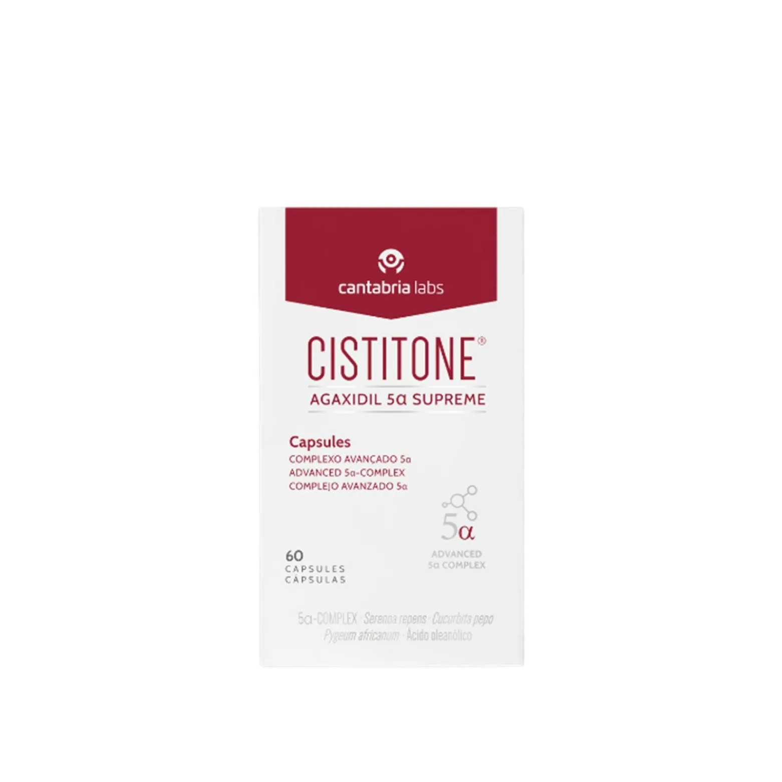 Cistitone Agaxidil 5a Supreme Hair Loss Capsules x60
