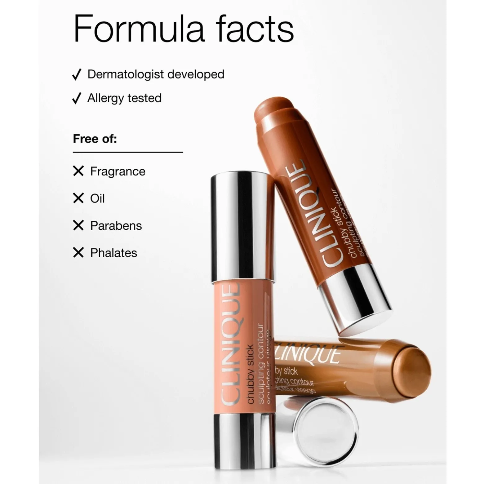 Clinique Chubby Stick Sculpting Contour 01 Curvy Contour 6g (0.21oz)