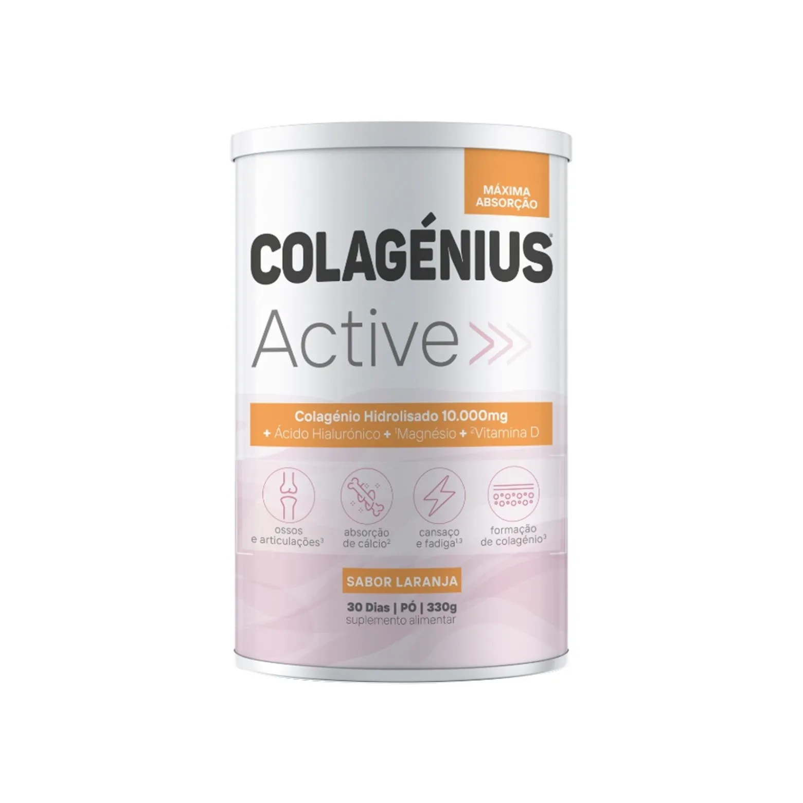 Colagénius Beauty Active Orange Food Supplement 345g (12.16oz)