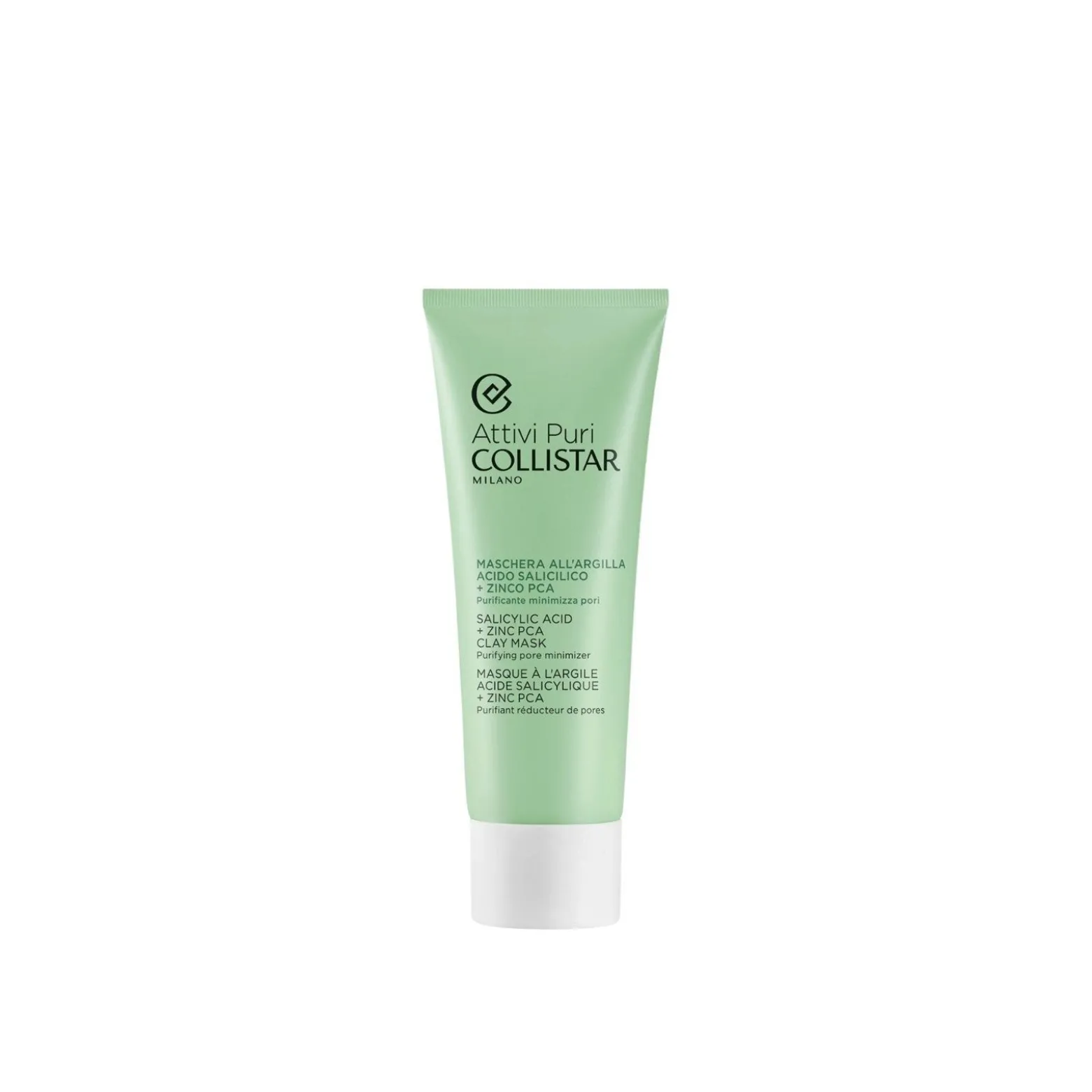 Collistar Pure Actives Salicylic Acid + Zinc PCA Clay Mask 75ml (2.5floz)