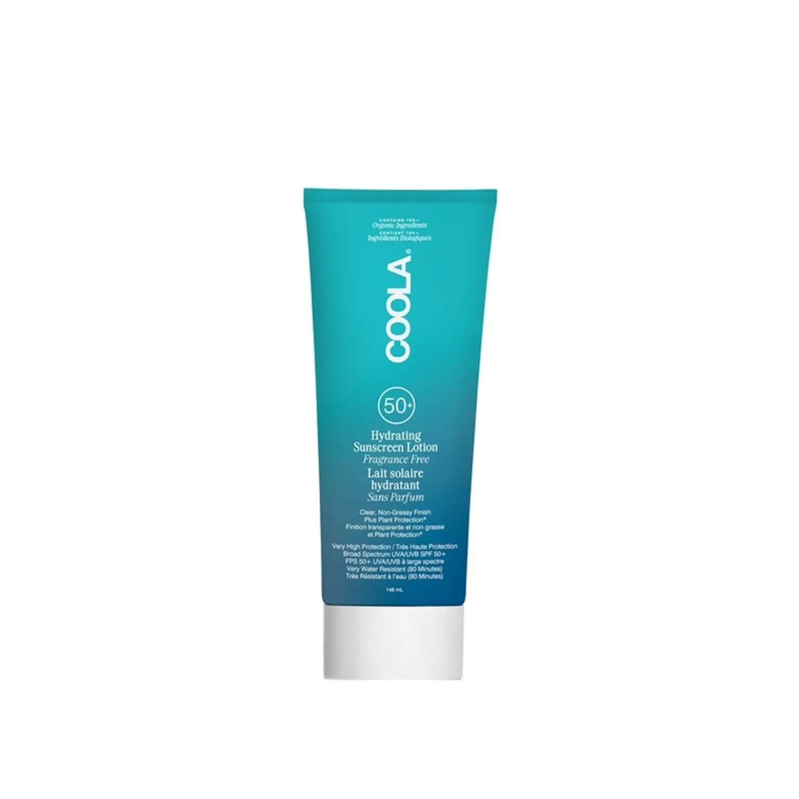Coola Classic Body Sunscreen SPF50 Fragrance-Free 148ml (5floz)