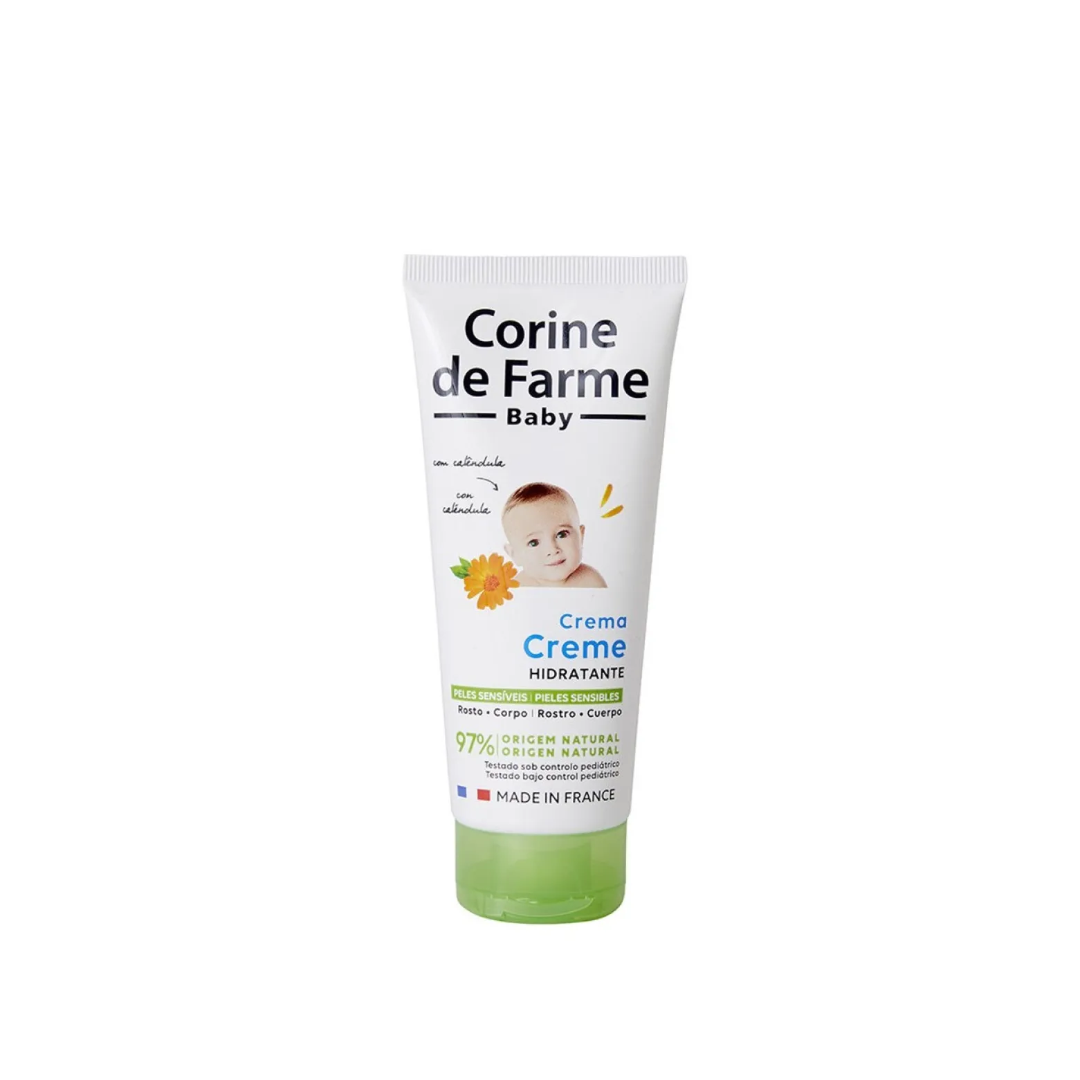 Corine de Farme Baby Moisturizing Cream with Calendula 100ml (3.38floz)