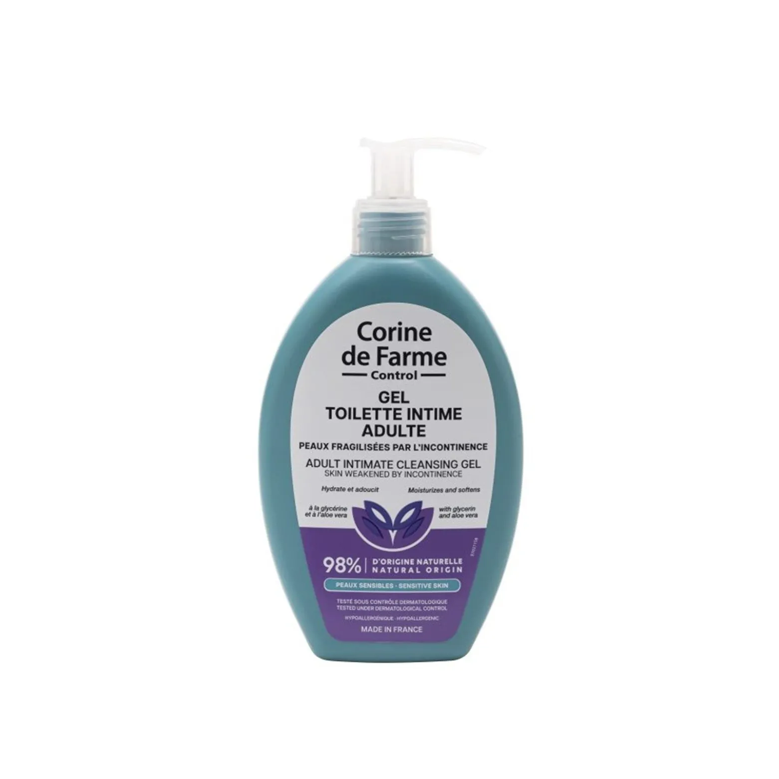 Corine de Farme Control Adult Intimate Cleansing Gel 250ml (8.45floz)