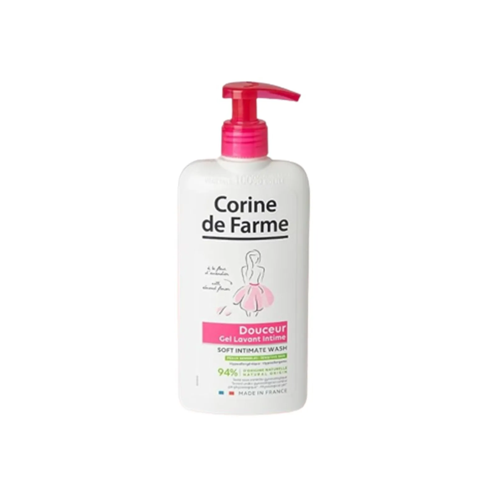 Corine de Farme Gentle Intimate Wash Gel 250ml (8.45floz)