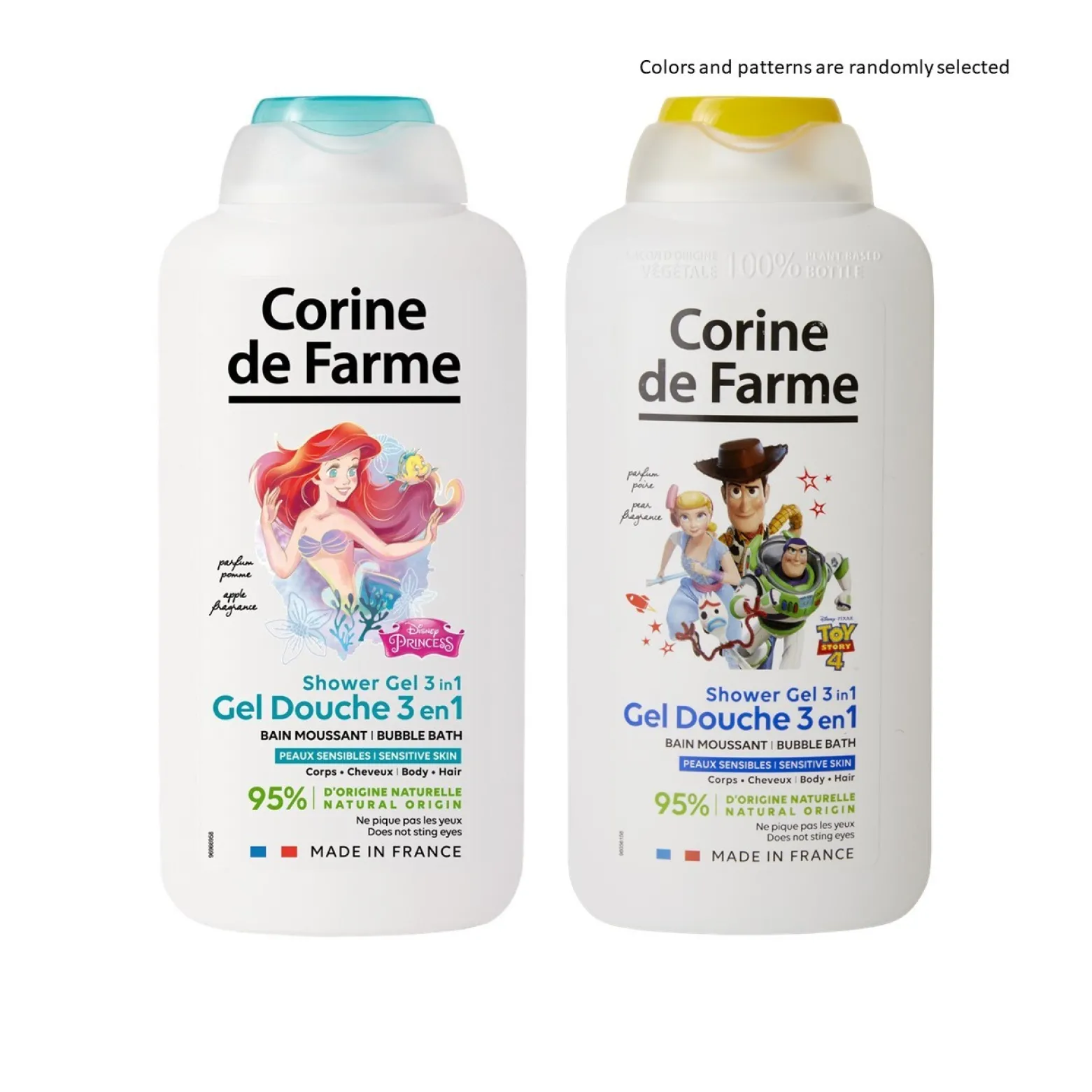 Corine de Farme Princess/Toy Story 3-In-1 Shower Gel Apple/Pear Fragance 500ml (16.90floz)