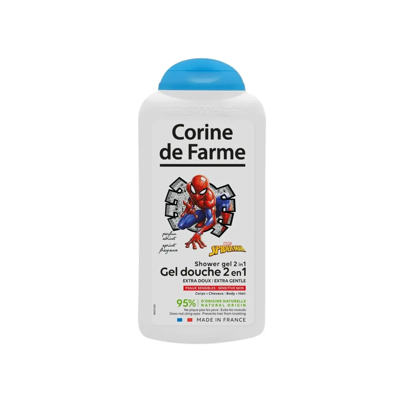 Corine de Farme Spiderman 2-In-1 Shower Gel Apricot Fragrance 300ml (10.14floz)