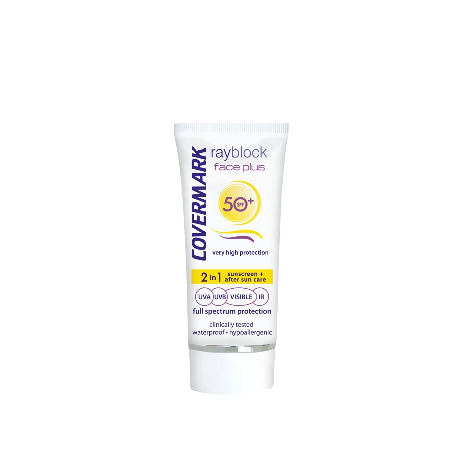 Covermark Rayblock Face Plus 2-In-1 Sunscreen Dry/Sensitive SPF50+ 50ml (1.69floz)
