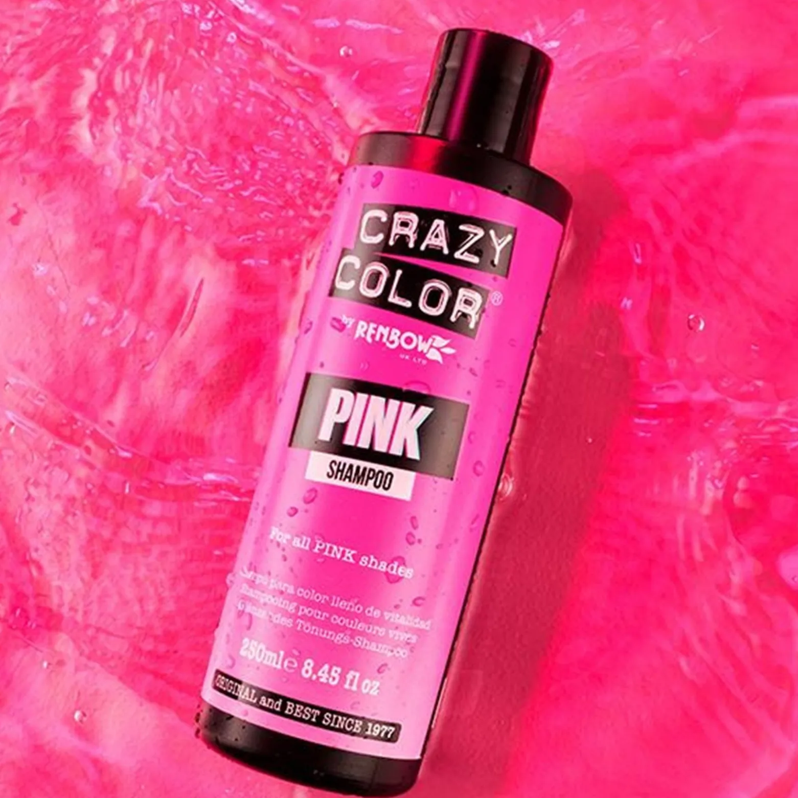 Crazy Color Pink Shampoo 250ml (8.45floz)