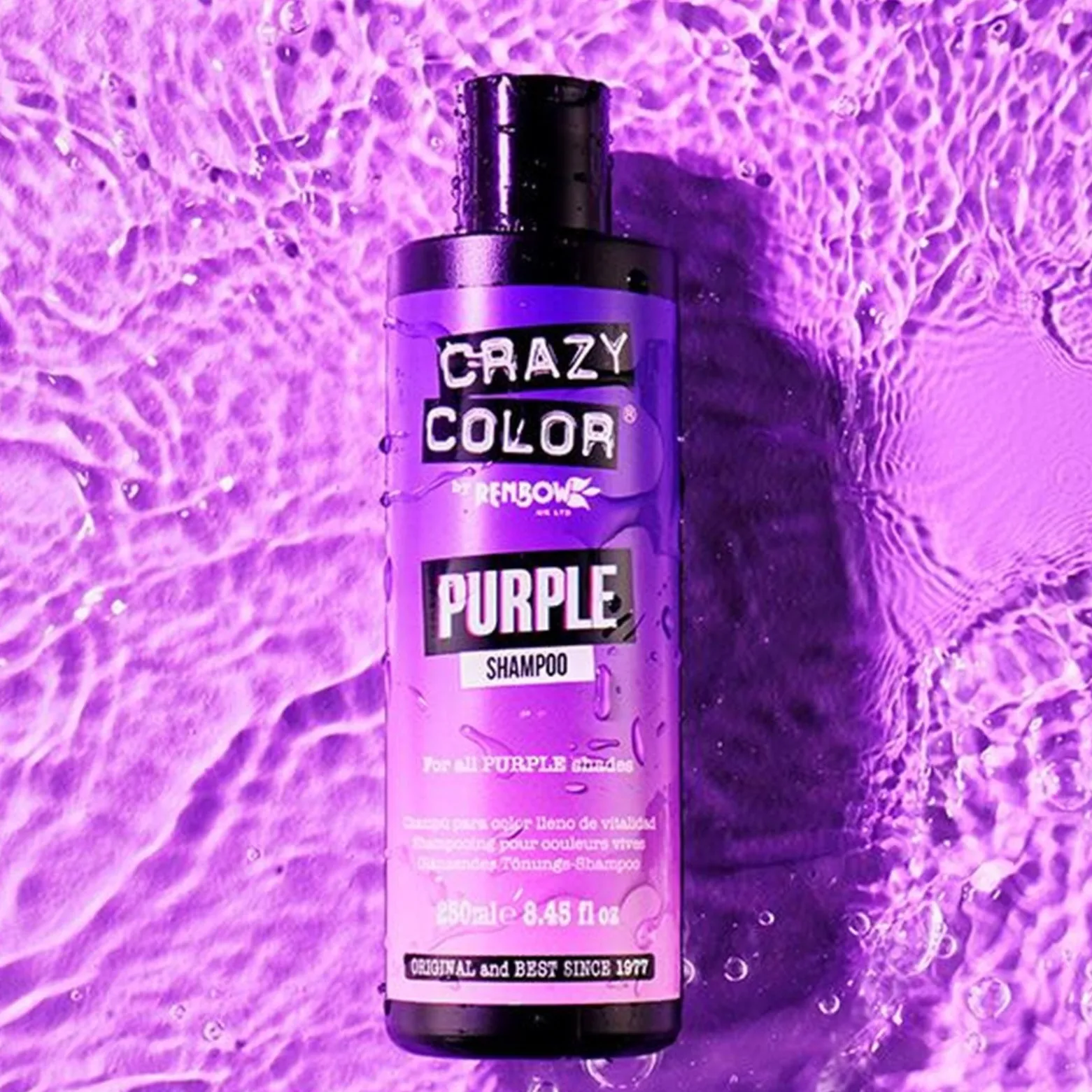 Crazy Color Purple Shampoo 250ml (8.45floz)