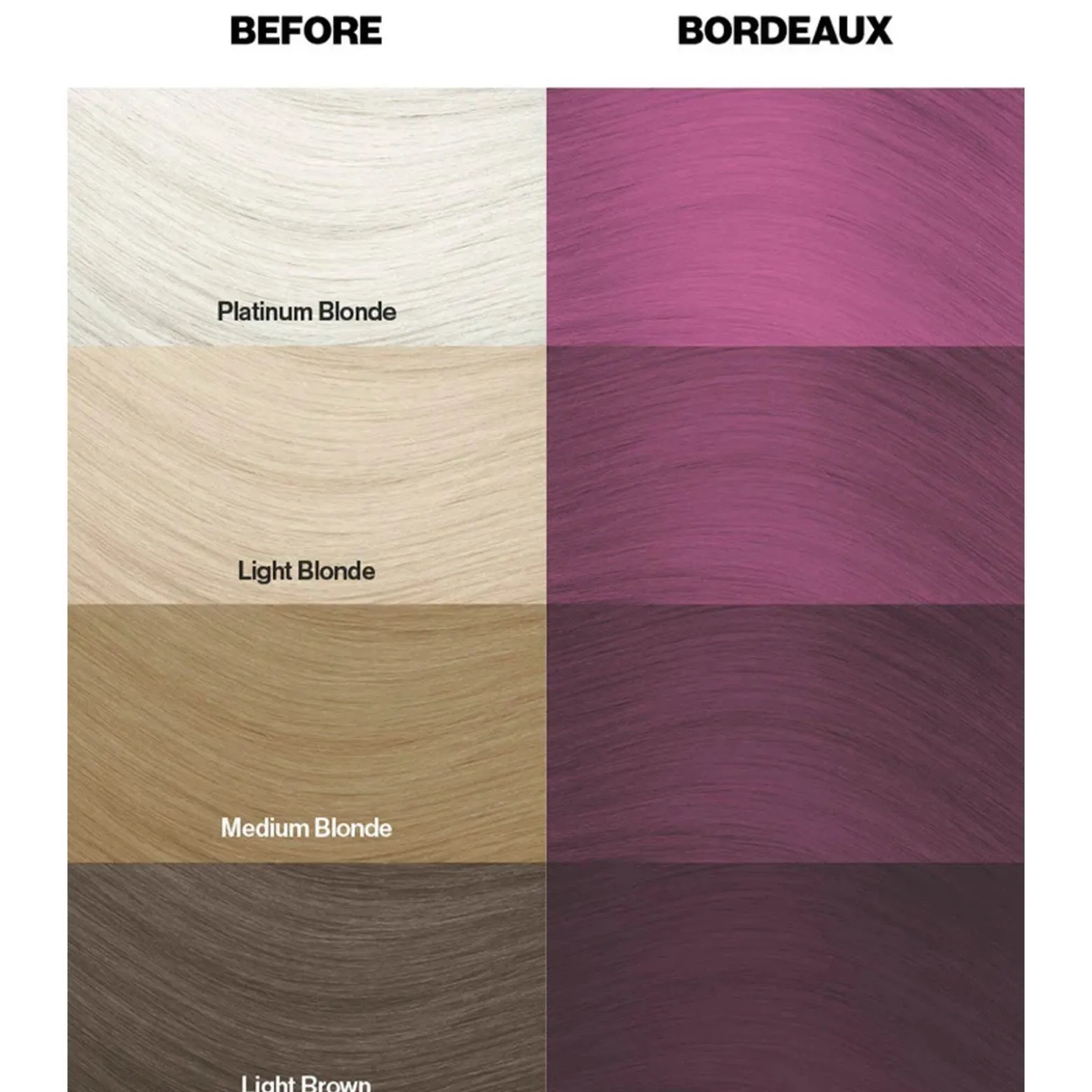 Crazy Color Semi-Permanent Hair Color Cream 51 Bordeaux 100ml (3.38floz)