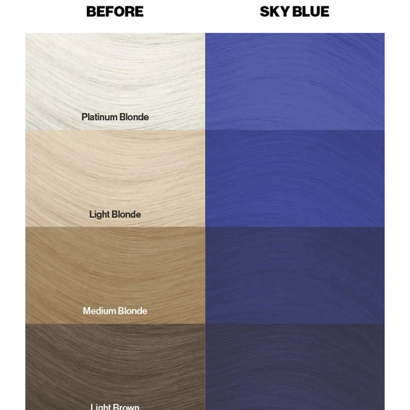 Crazy Color Semi-Permanent Hair Color Cream 59 Sky Blue 100ml (3.38floz)