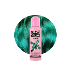 Crazy Color Semi-Permanent Hair Color Cream 46 Pine Green 100ml (3.38floz)