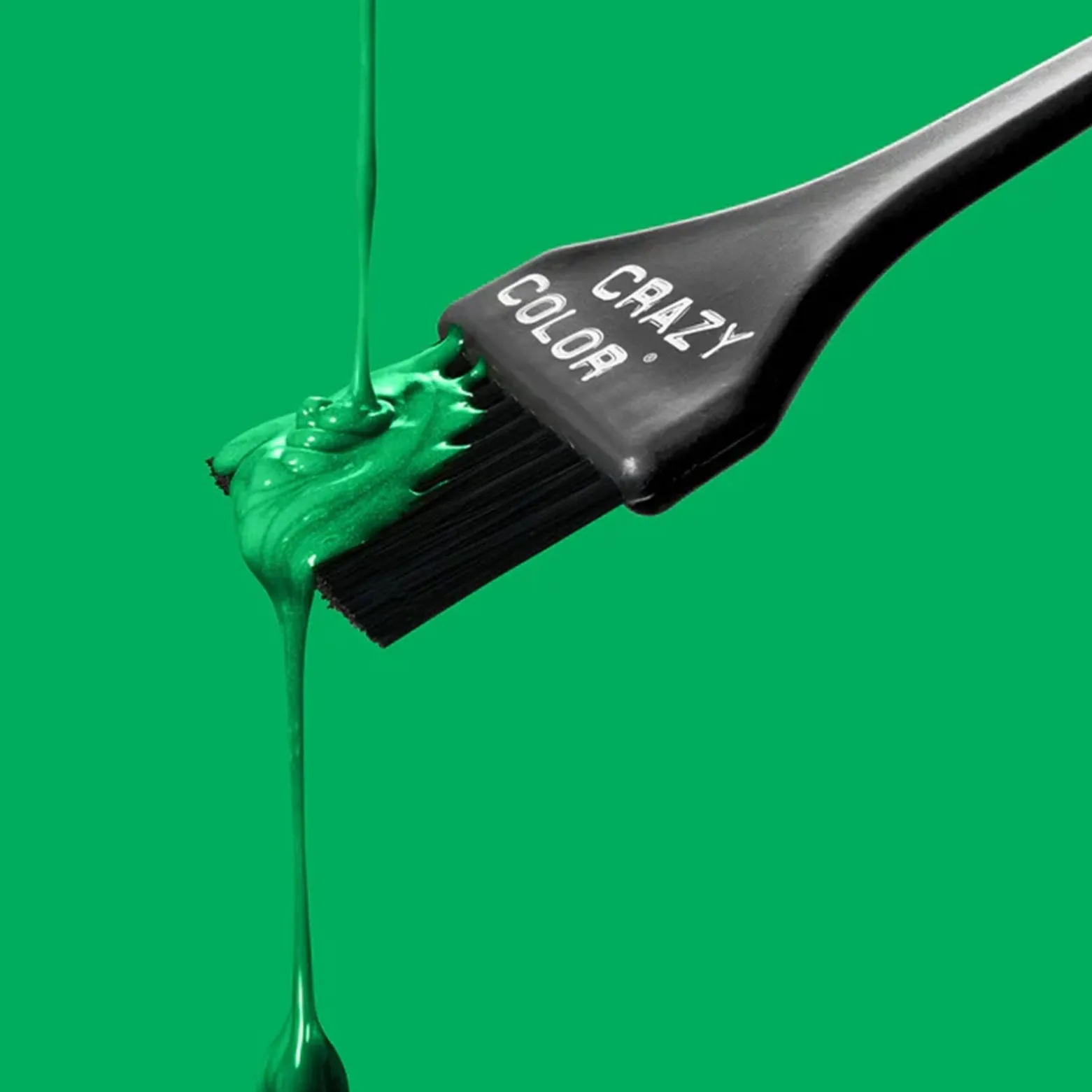 Crazy Color Semi-Permanent Hair Color Cream 46 Pine Green 100ml (3.38floz)