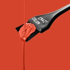 Crazy Color Semi-Permanent Hair Color Cream 57 Coral Red 100ml (3.38floz)