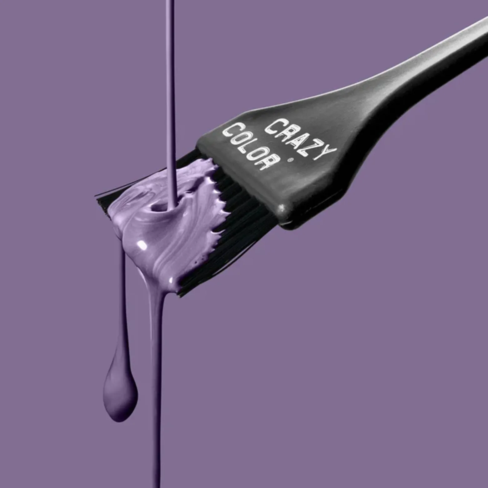 Crazy Color Semi-Permanent Hair Color Cream 75 Ice Mauve 100ml (3.38floz)
