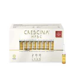 Crescina HFSC Transdermic 200 Man Ampoules 3.5ml x20 (20x0.12floz)