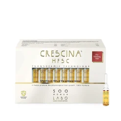 Crescina HFSC Transdermic 500 Woman Ampoules Hair Growth 3.5ml x20 (20x0.12floz)