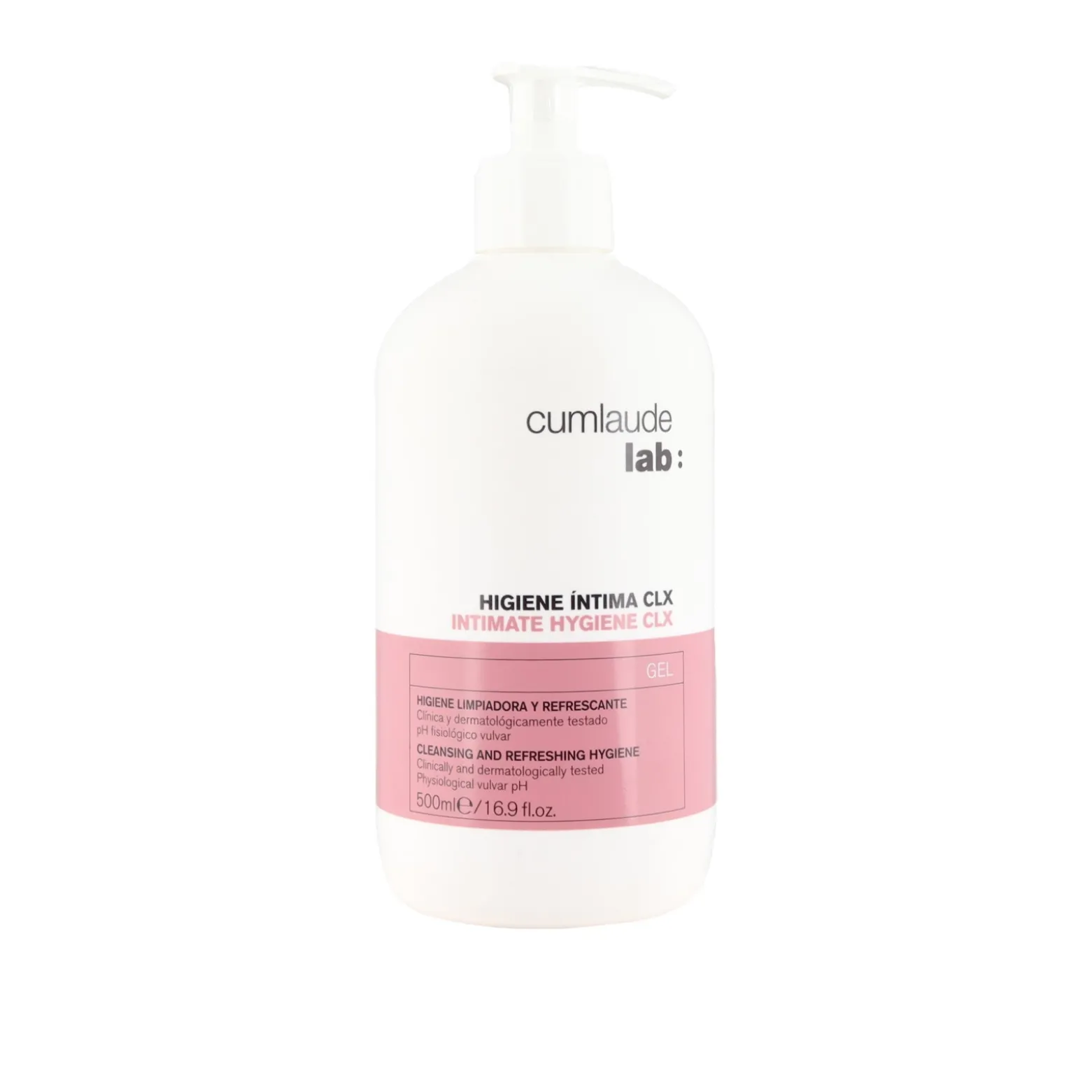 Cumlaude Lab Intimate Hygiene CLX Gel 500ml (16.9floz)