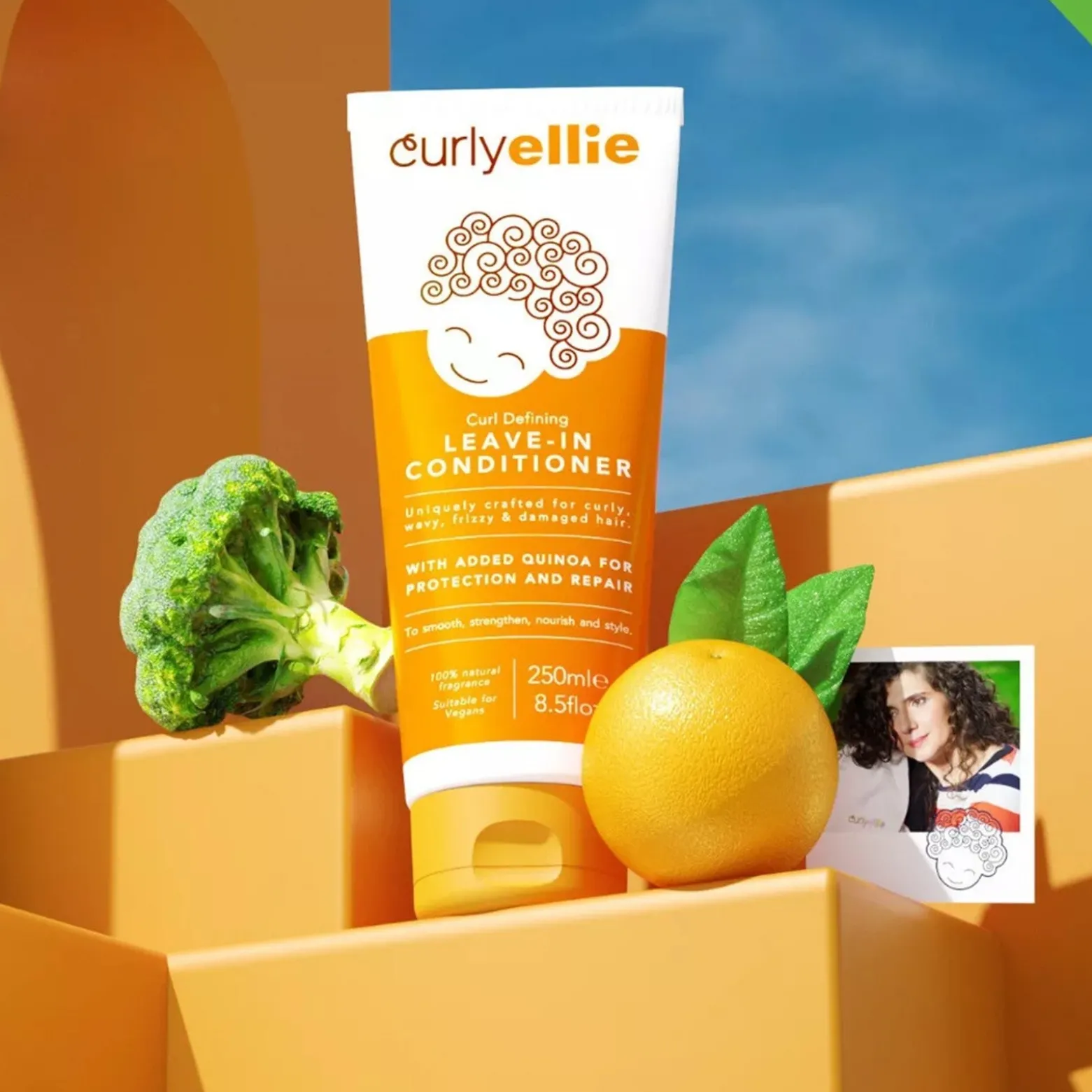 CurlyEllie Curl Defining Leave-in Conditioner 250ml (8.5floz)