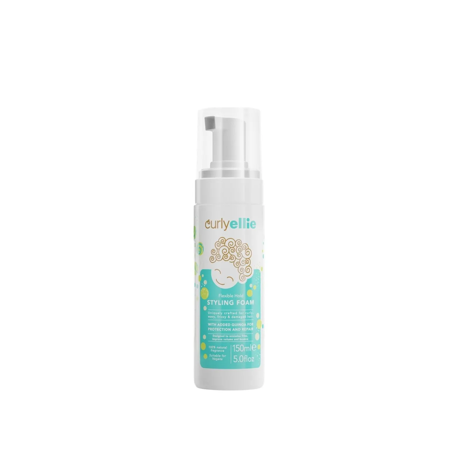 CurlyEllie Flexible Hold Styling Foam 150ml (5.0floz)
