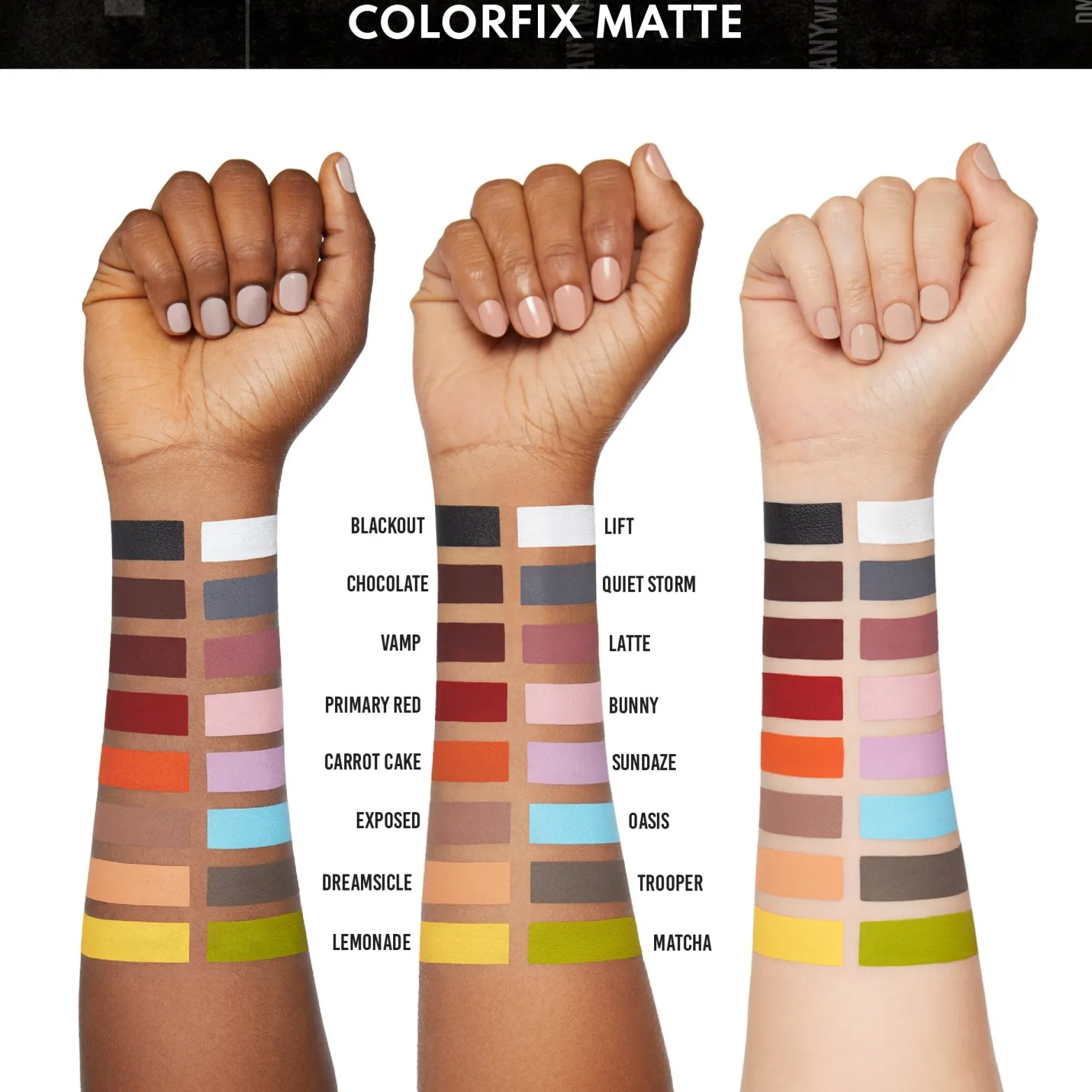 Danessa Myricks Beauty Colorfix Mattes Waterproof Matte Liquid Pigment Exposed 10ml (0.34floz)