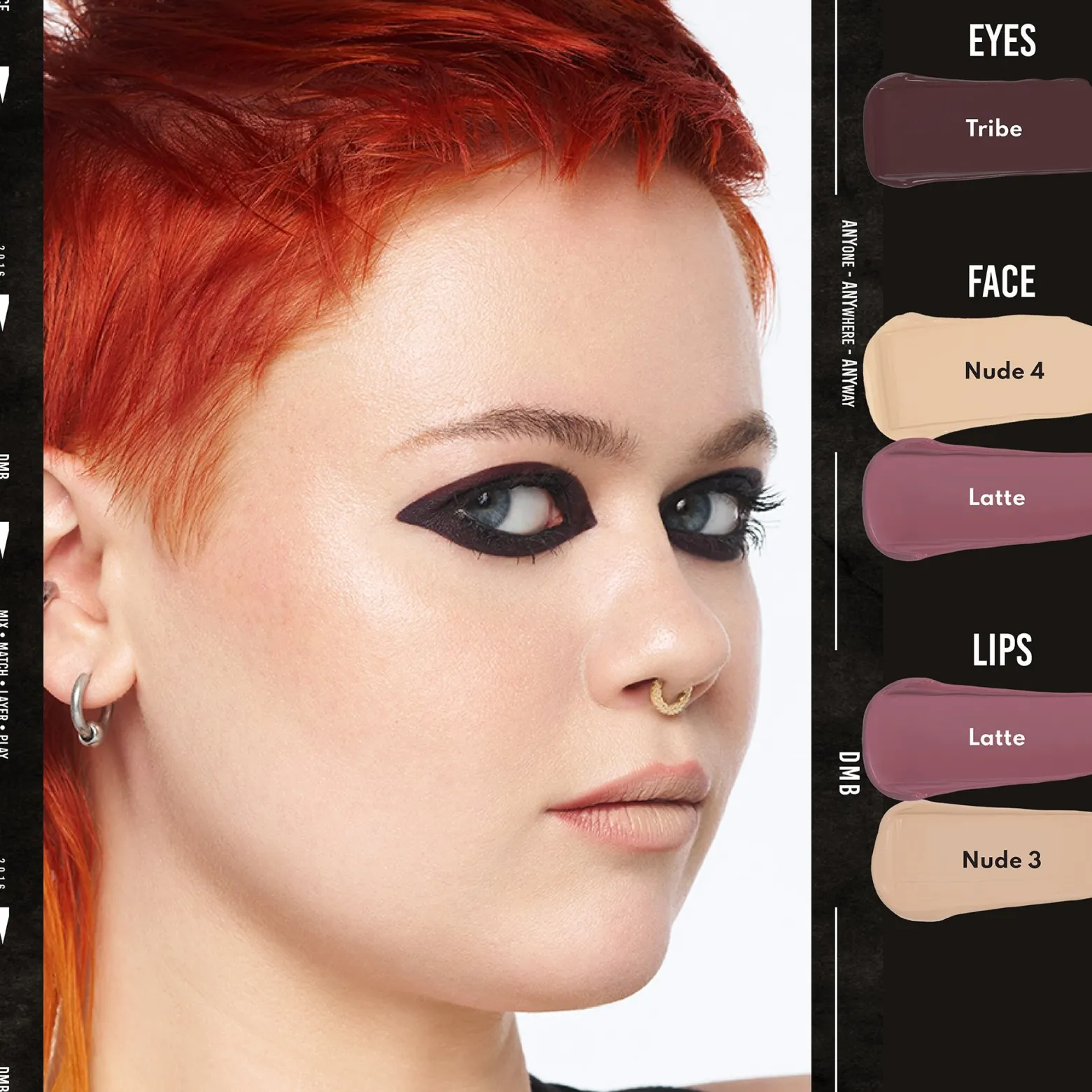 Danessa Myricks Beauty Colorfix Mattes Waterproof Matte Liquid Pigment Tribe 10ml (0.34floz)