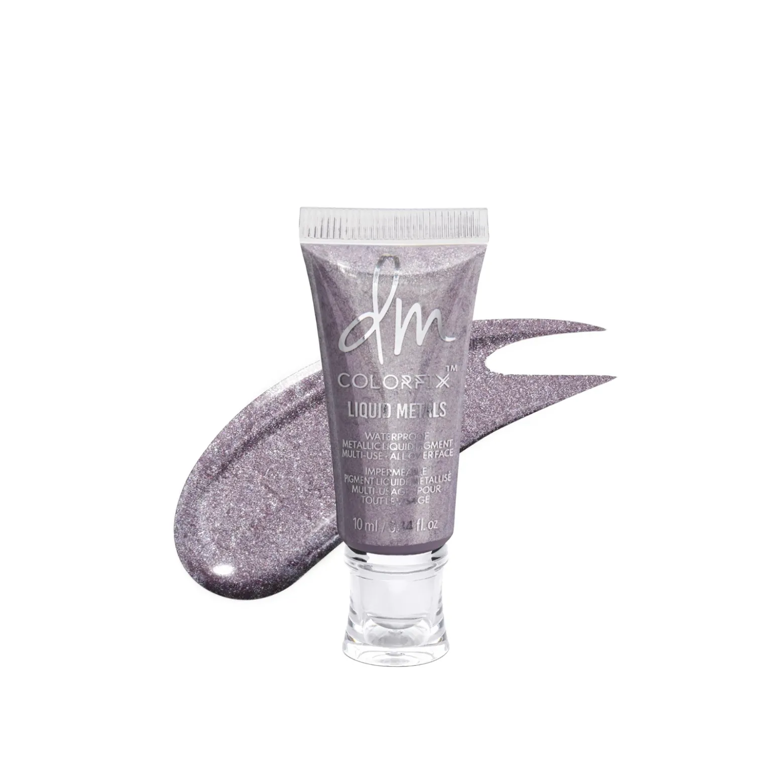Danessa Myricks Beauty Colorfix Liquid Metals Waterproof Metallic Liquid Pigment Lilac Flame 10ml (0.34floz)