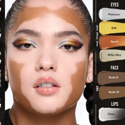 Danessa Myricks Beauty Colorfix Liquid Metals Waterproof Metallic Liquid Pigment 24K 10ml (0.34floz)