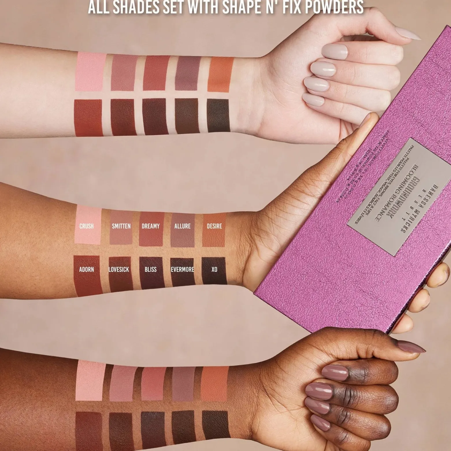 Danessa Myricks Beauty Groundwork Palette Blooming Romance