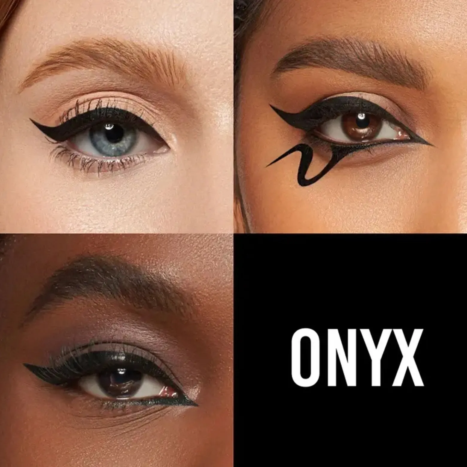 Danessa Myricks Beauty Linework Paintbrush Fluid Eyeliner Onyx 1ml (0.034floz)
